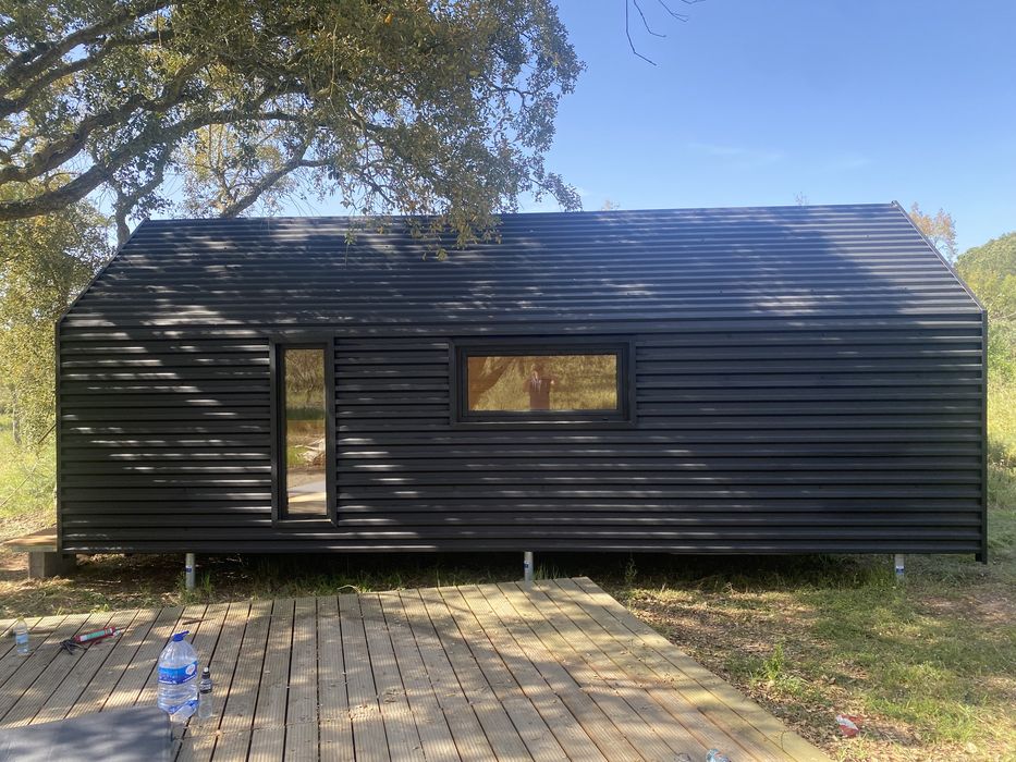 Bungalow 22m2, casa de madeira