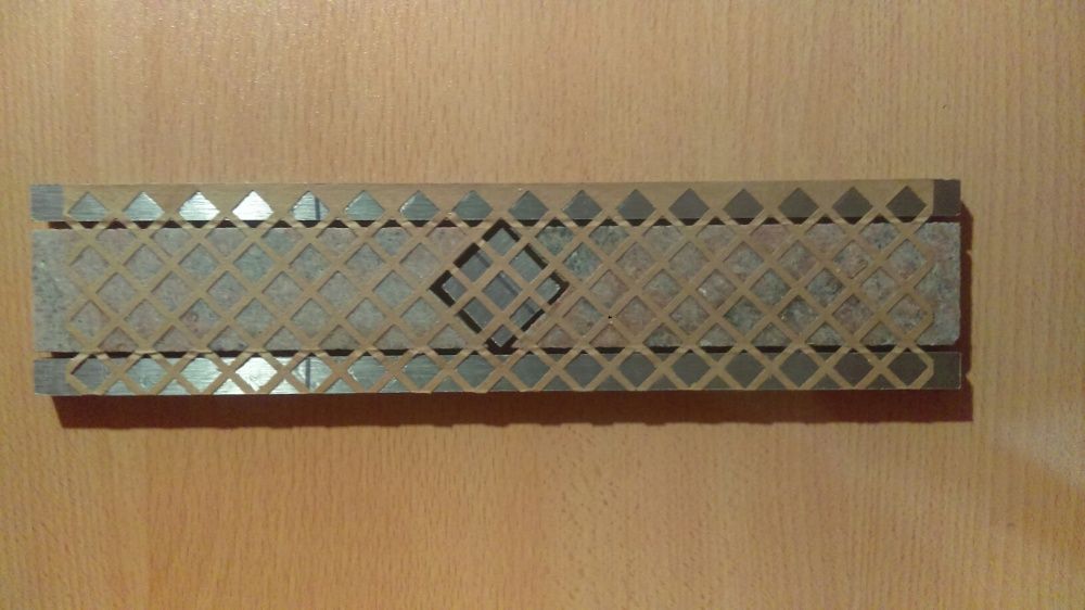 Cokół cokoliki gramitowo aluminiowy