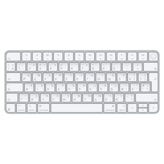 Клавіатура Apple Magic Keyboard (USB-C) з Touch ID Українська (MXCK3)