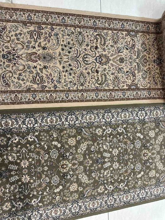 Килимові доріжка 100% вовна, ширина 67см та 85 см, Бельгія