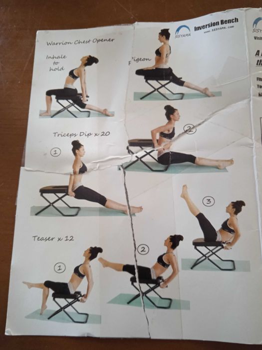 BANCO SISYAMA Para  Exercicios de  YOGA