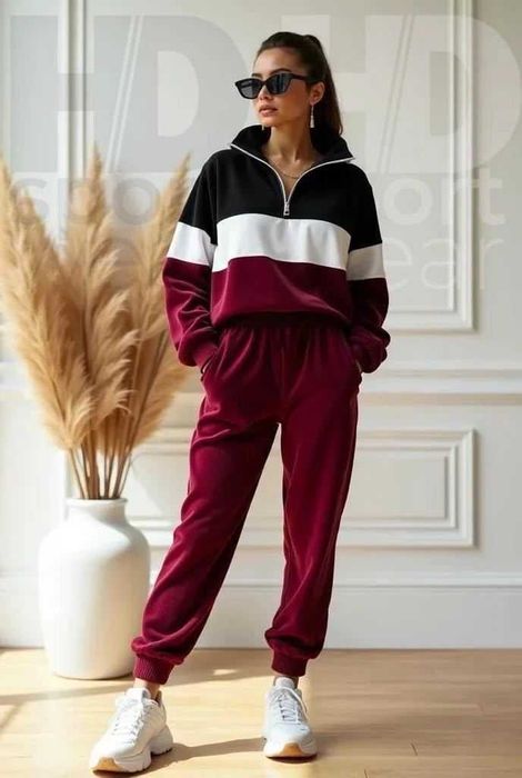 Жіночий велюровий костюм ID: 79823879