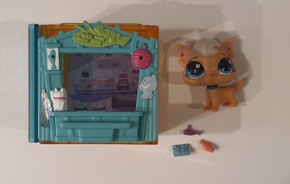 Littlest pet shop kotek z pokoikiem