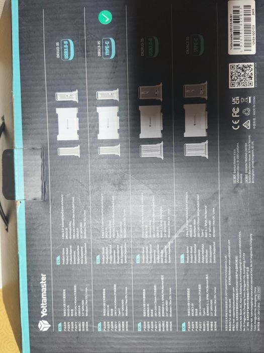 Caixa de disco SATA Yottamaster