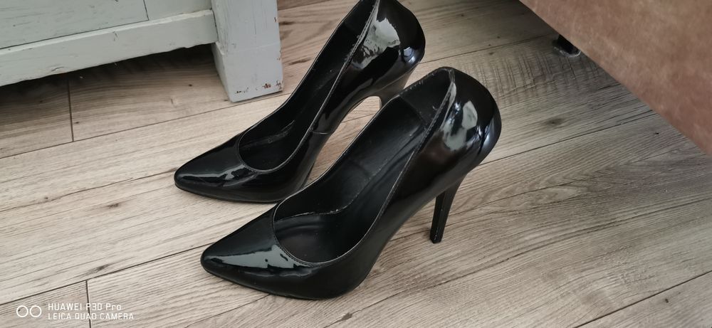 Pleaser Devious szpilki lakierki w dużym rozmiarze r 43 wysokie