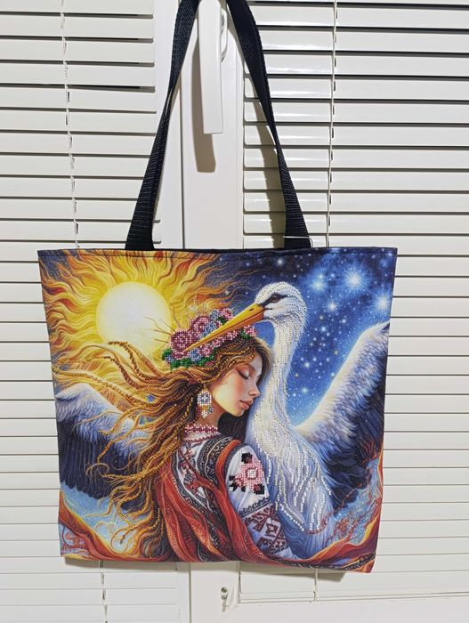 Сумка вишита бісером