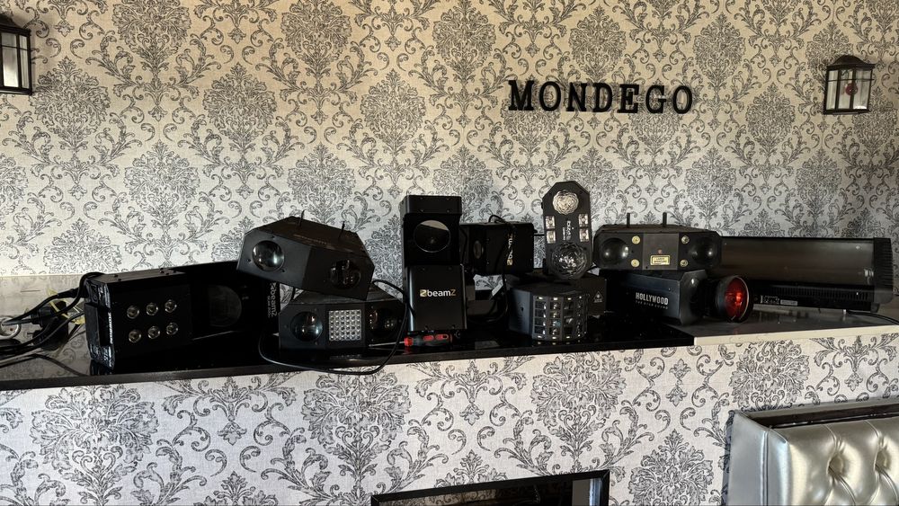 9 jogos de luzes discoteca profissional