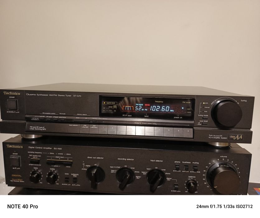 Technics tuner -radio.