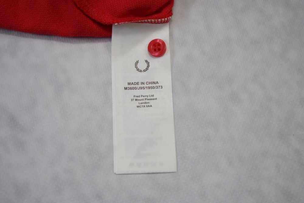 Fred Perry Koszulka Polo Męska Bawełniana Nowa z Metką rozmiar M