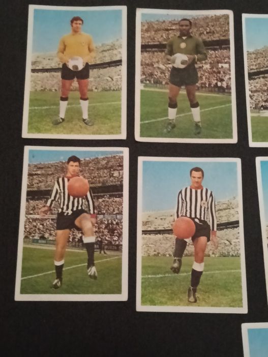 Lote de 11 cromos Varzim S.C.época 1970/71