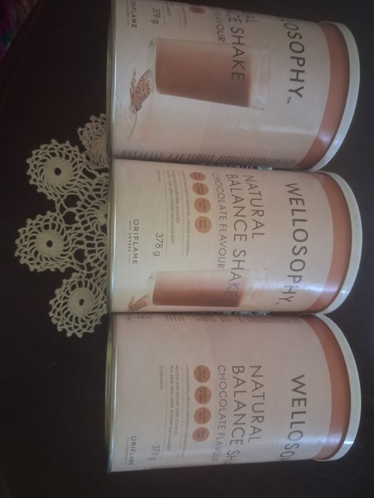 Koktajle czekoladowe Wellness Oriflame 3 sztuki