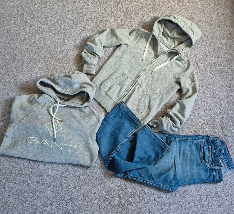 MEGA Paka Zestaw ubrań dla chłopca chłopiec GANT Adidas Tommy 164 cm
