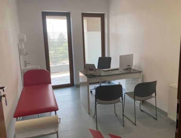 Gabinety medyczne i sala do ćwiczeń