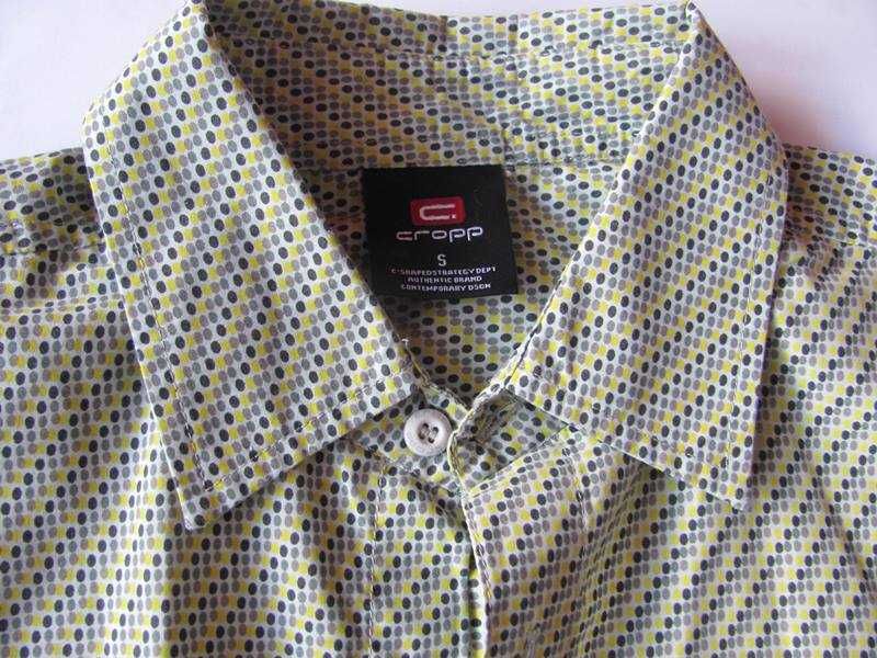 Cropp Firmowa Elegancka Koszula Kropki S/M Krótki Rękaw Bawełna