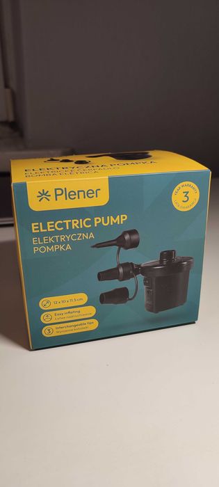 Elektryczna pompka do materaców, dmuchanych zabawek