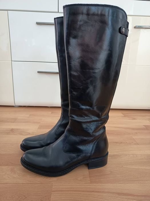 Сапоги женские натуральная кожа 41 размер Деми