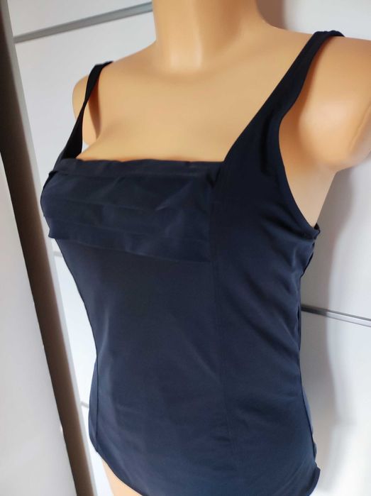 Marks&Spencer czarny strój jednoczęściowy r 48 plus size