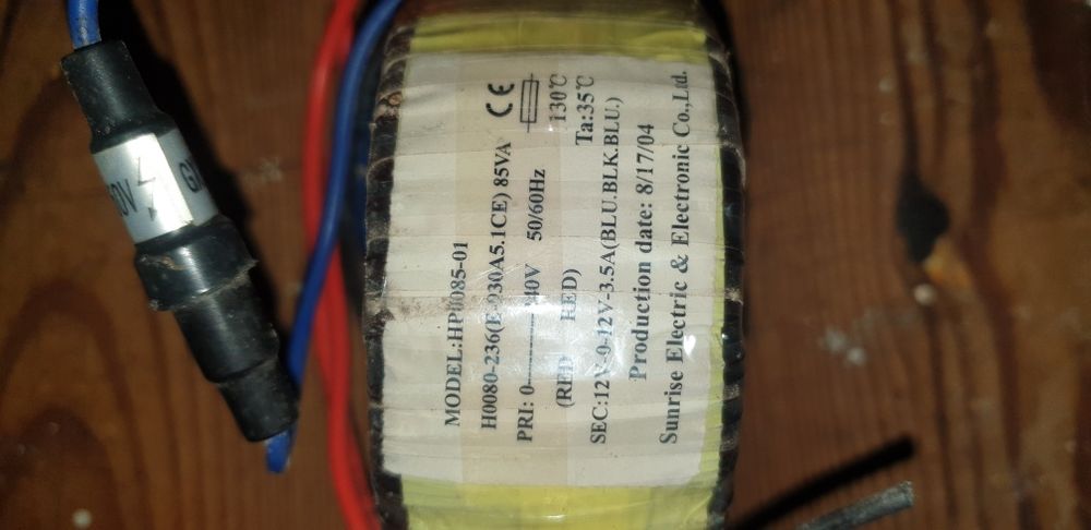 Transformator toroidalny