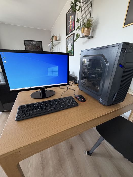 GAMING PC  i7-7700K / RTX 3060 12GB / 32GB RAM / 3TB SSD+HDD + monitor | gotowy zestaw
