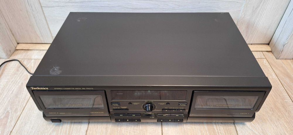Magnetofon Kasetowy TECHNICS RS-TR 373 ! 2 Kieszenie OK ! POLECAM !