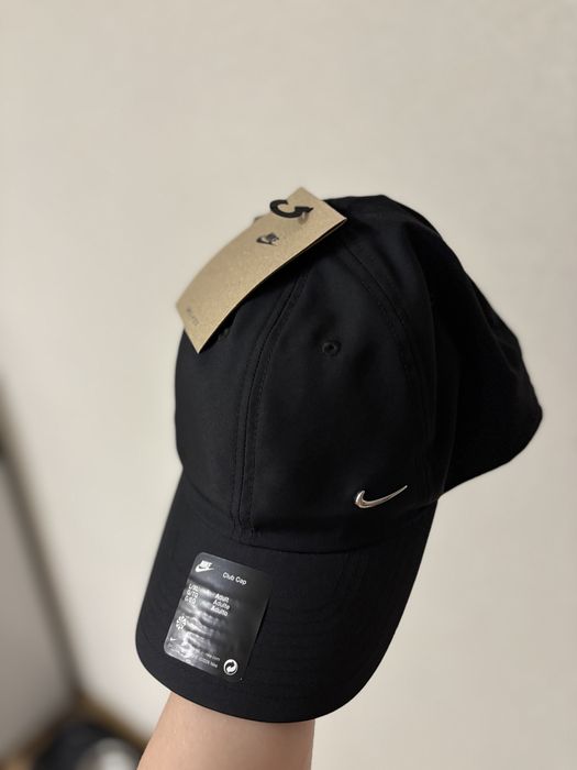 Кепка Nike Club Cap | Оригінал | Біла / Чорна | M/L та L/XL