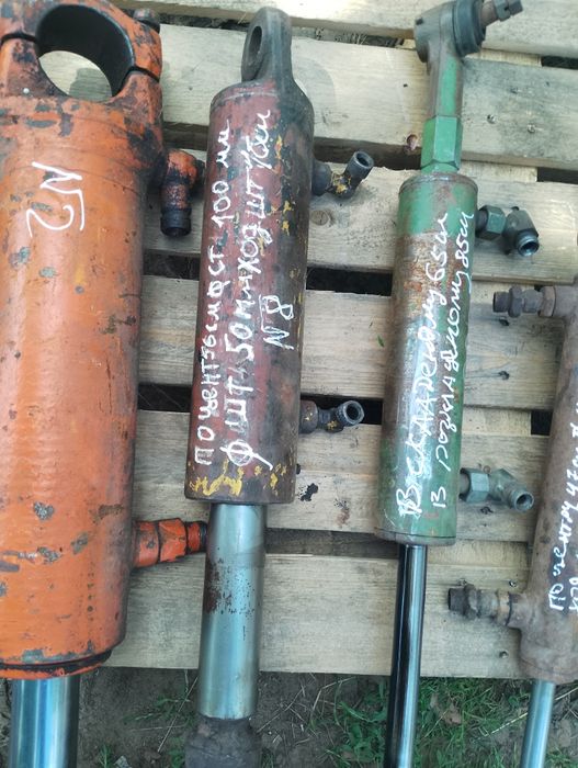 Гидроцилиндр, гидроцилиндры одноштоковый двухсторонний, двух ходовой,