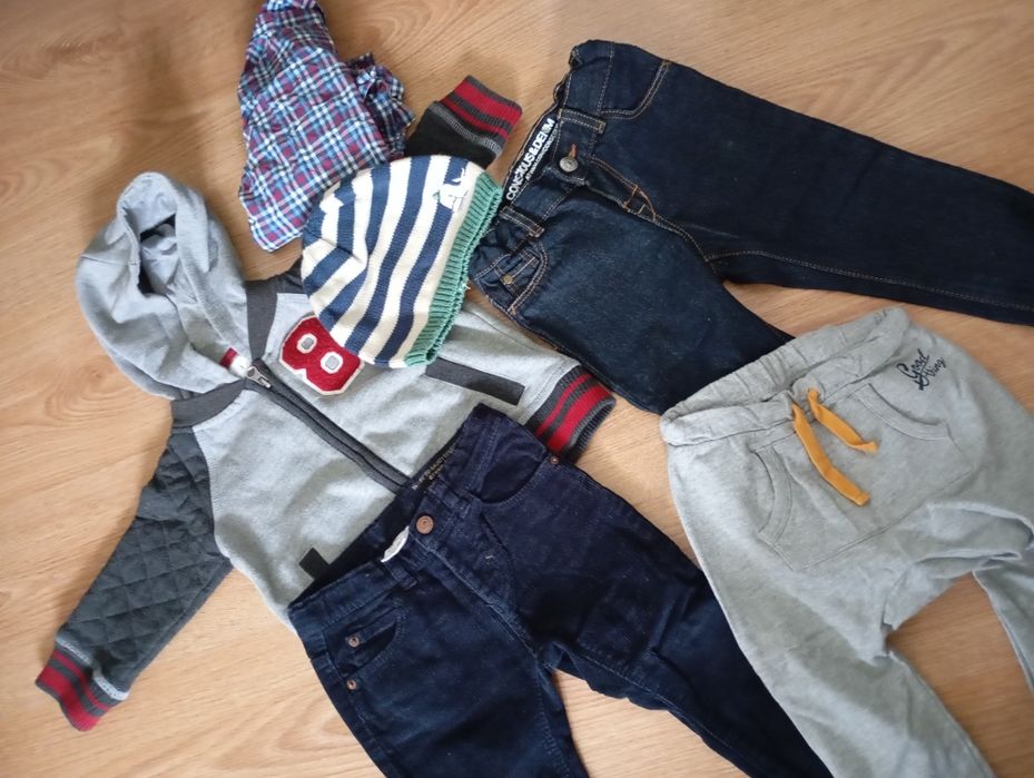 Zestaw ubranek dla chłopca , rozmiar 86, Reserved, Zara, hm, cool club