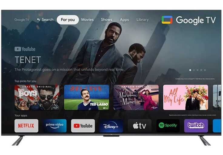 НОВИЙ телевізор  TCL 32S5400A Google TV HD ГАР 12