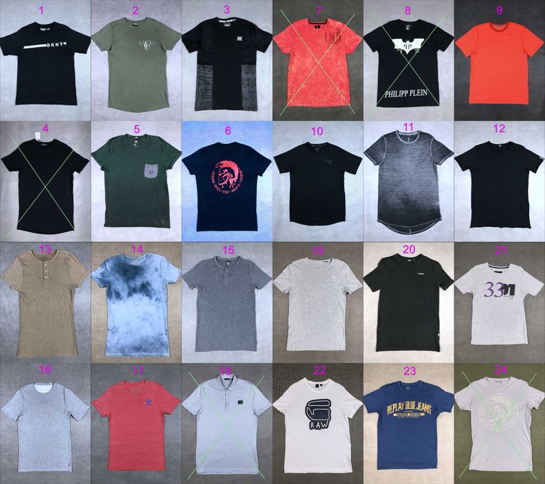 DIESEL, Replay, G-STAR RAW футболка, тішка