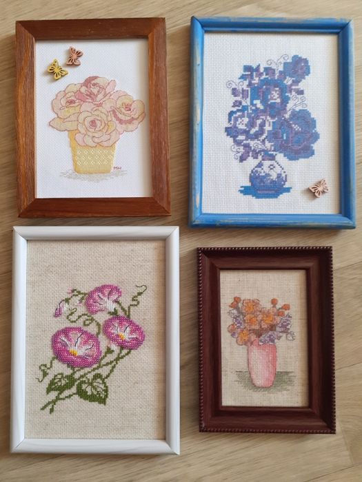 Вышитая картина. Вышивка.