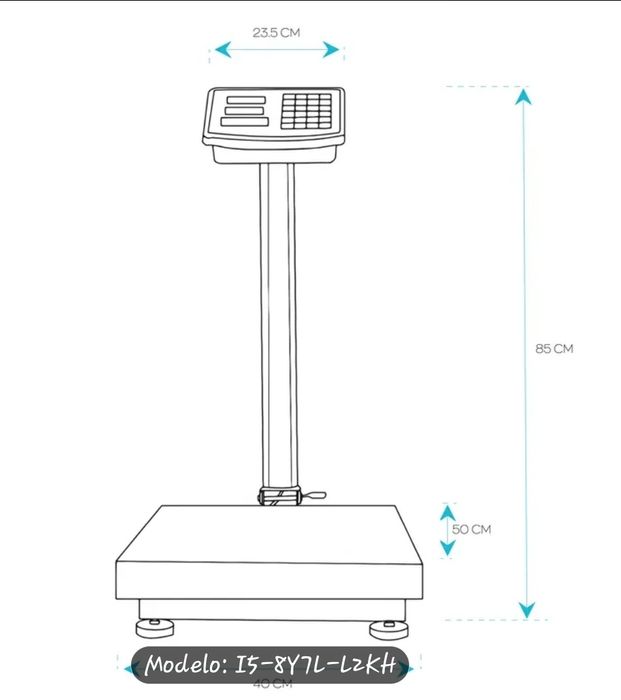 Balança Digital com prato