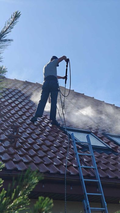 Mycie - Malowanie - Dachów - Elewacji, Mycie kostki brukowej