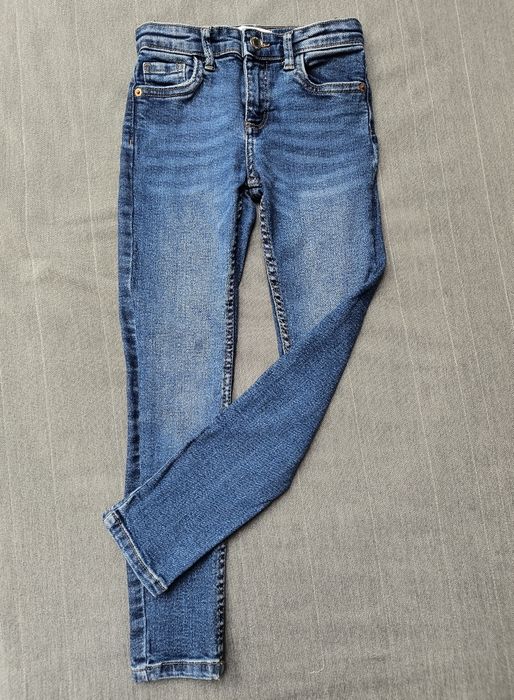 Zara - spodnie - jeans - rozmiar 128