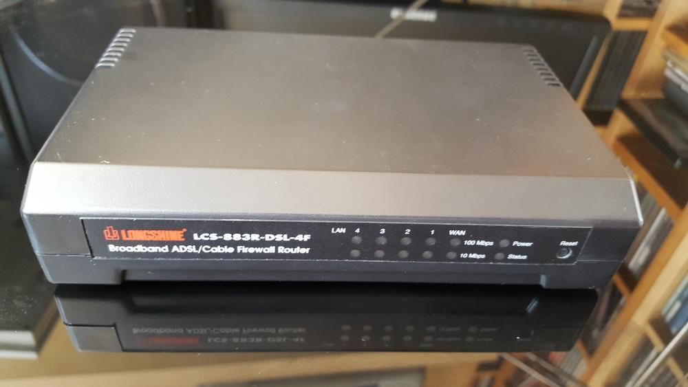 Switch/Router LONGSHINE Broadband DSL/Cable (Model: LCS-883R-DSL-4F)64550697890946120