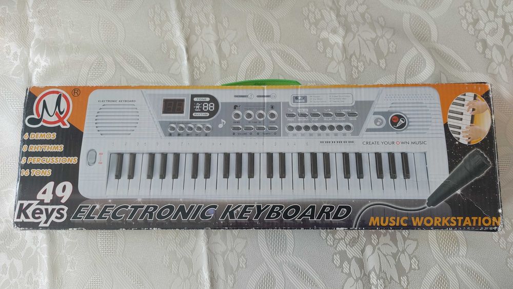 Elektroniczny keyboard pianinko dla dzieci