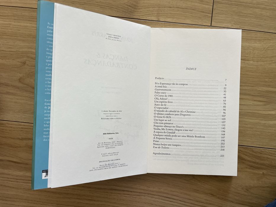 Livro Danças & Contradanças