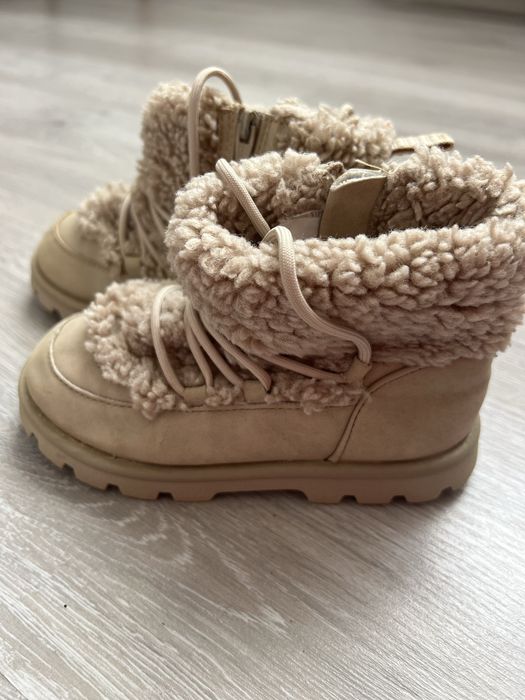 Зимові чоботи на дівчинку Zara, взуття