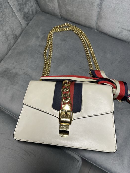 Оригінальна жіноча шкіряна сумочка Gucci