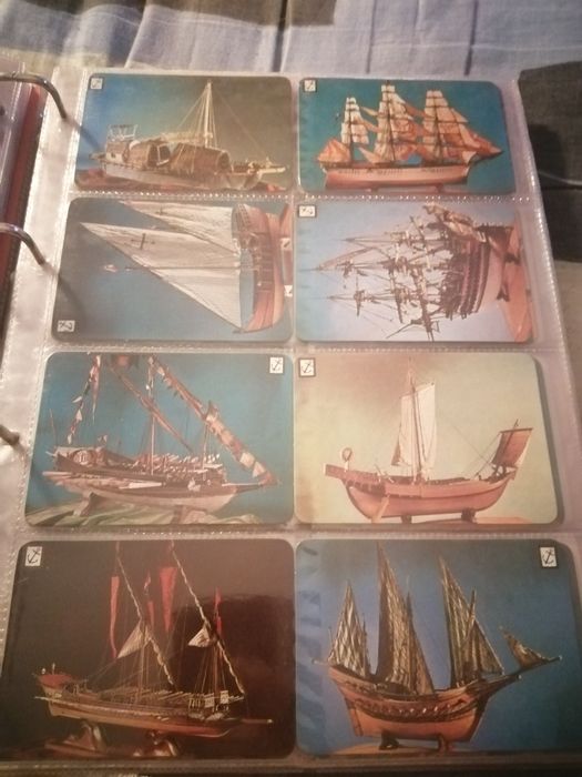 Calendários de bolso (1985) | Miniaturas de Barcos