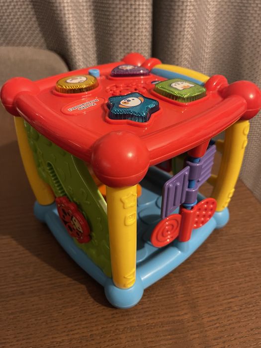 Vtech kostka rozmaitości zabawka niemowlęca edukacyjna interaktywna