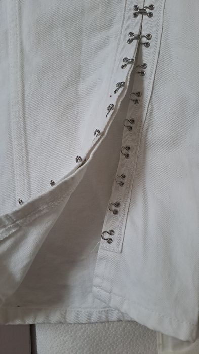 Spodnie  rozpinane z boku Topshop damskie rozm. S, M