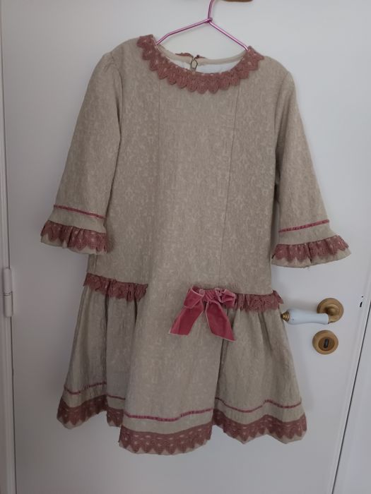 Vestido cerimonial.Talla 10.Spain