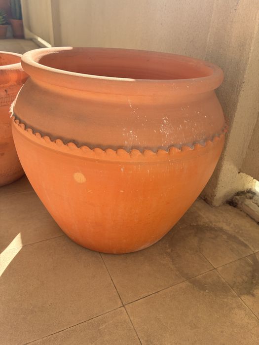 vaso de barro em optimo estado