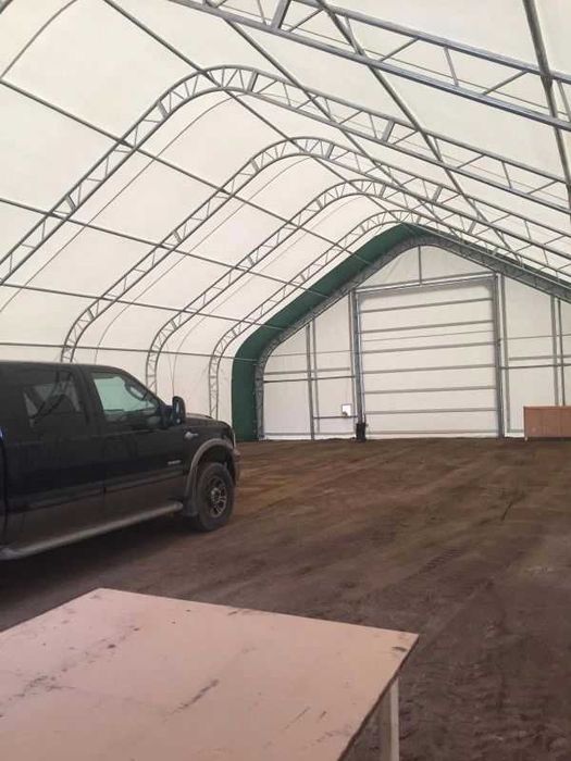 Hala namiotowa 110 m² Od ręki Gruba plandeka 900g Wiata OD RĘKI Wyprzedaż Z montażem TANIA wiata Montaż - Widok 5