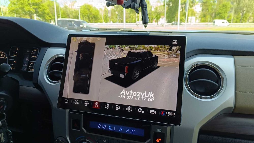 Магнитола Android 15 CarPlay GPS Навигация Монитор 2 дин мультимедия