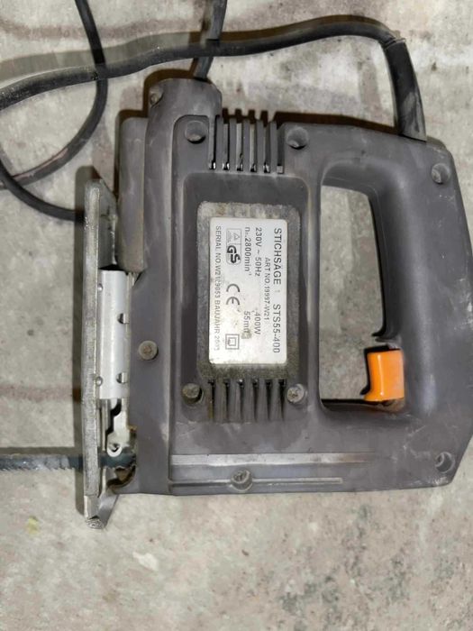 Wyrzynarka TIP STS55  400 W 230 V 55 mm drewno/ 6 mm stal JAK NOWA