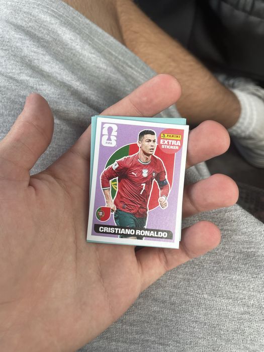 Cristiano Ronaldo, Extra sticker