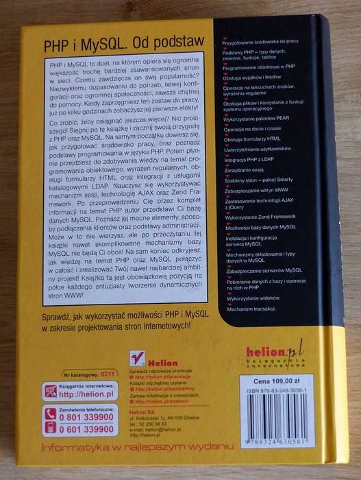 "PHP i MySQL od podstaw"