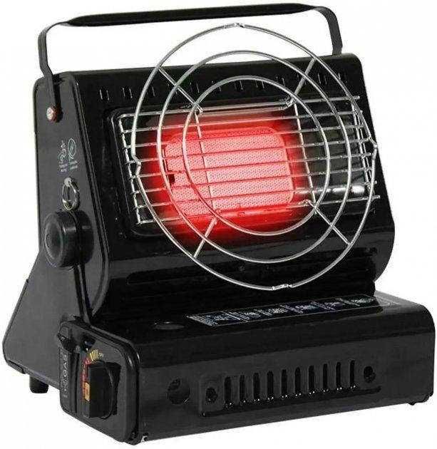 Газова плита-нагрівач Yanchuan YC-808B туристична з адаптером