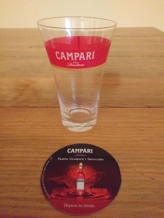 2 Copos de Aperitivo "Campari"